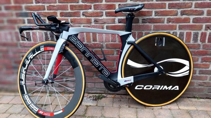 Zeldzame Zannata Z112EVO TT - Triathlonfiets xs, Fietsen en Brommers, Fietsen | Racefietsen, Gebruikt, Overige merken, Meer dan 20 versnellingen