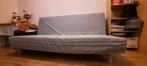 Ikea Beddinge 2 persoons slaapbank met hoes, Huis en Inrichting, Slaapkamer | Slaapbanken, Grijs, 140 cm, Zo goed als nieuw, Ophalen