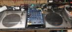DJ Set: 2 Mengpanelen & 2 Platenspelers, Muziek en Instrumenten, Dj-sets en Draaitafels, Ophalen of Verzenden