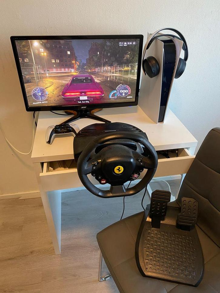 PlayStation 5 | PS5 | PS5 Headset | Ps5 RaceStuur | Monitor, Spelcomputers en Games, Spelcomputers | Sony PlayStation 5, Zo goed als nieuw