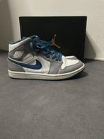 Jordan 1 treu bleu cement grey, Blauw, Nike, Ophalen of Verzenden, Zo goed als nieuw