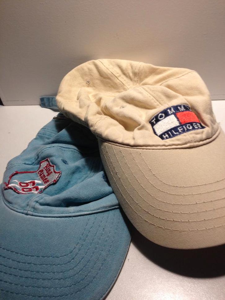 19 petten + 1 muts, Kleding | Heren, Hoeden en Petten, Gedragen, Verzenden