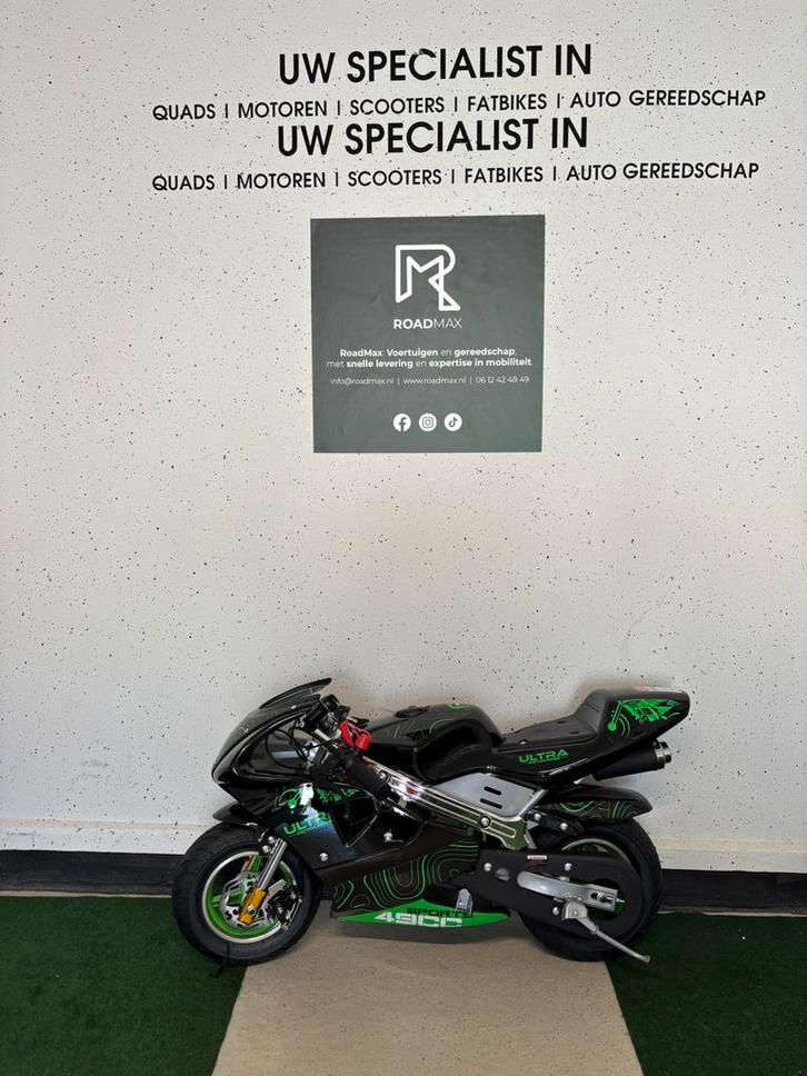 🚀Nieuw🚀Mini wegracer Pocketbike 50km/h 2 Takt Automaat, Kinderen en Baby's, Speelgoed | Buiten | Accuvoertuigen, Nieuw, Ophalen of Verzenden