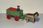 Ertsberger speelgoed - boertje met paard en kar ca. 1960, Ophalen of Verzenden