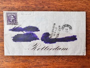 Brief envelop Nederlands Indië Willem 3 1879 beschikbaar voor biedingen
