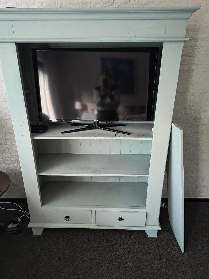 boekenkast/tv kast, Huis en Inrichting, Kasten | Boekenkasten, Gebruikt, 100 tot 150 cm, Minder dan 100 cm, 25 tot 50 cm, Met lade(s)