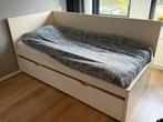 Bed 90x200, Huis en Inrichting, Slaapkamer | Bedden, Ophalen, 90 cm, Eenpersoons, Wit