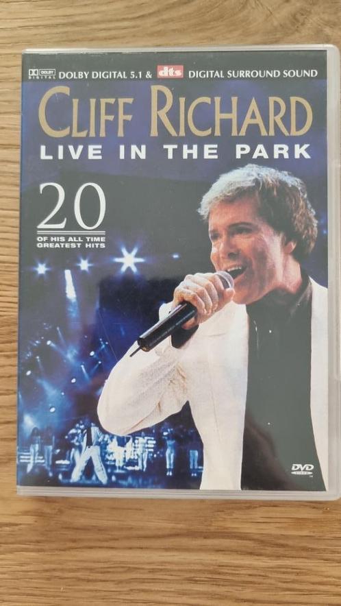 Cliff Richard – Live in the Park DVD – 20 greatest hits con, Cd's en Dvd's, Dvd's | Muziek en Concerten, Zo goed als nieuw, Alle leeftijden
