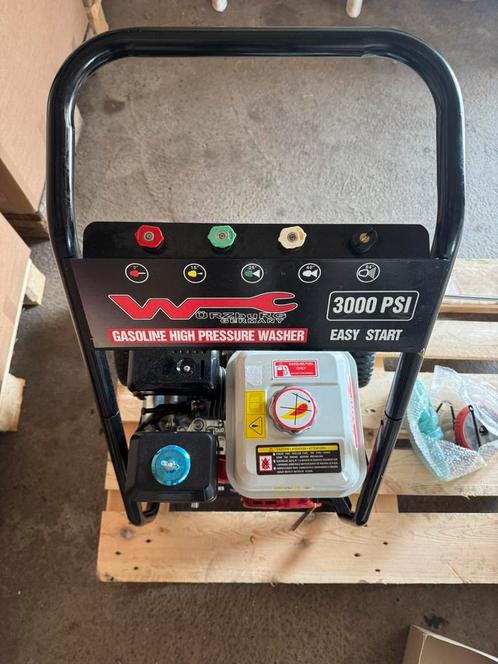 Würzburg CX200 benzine hogedrukreiniger – 3000 PSI – NIEUW, Tuin en Terras, Hogedrukreinigers, Ophalen of Verzenden