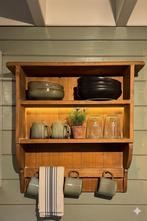 Leuk grenen keuken wandkastje voor glazen oid, Huis en Inrichting, Kasten | Overige, Ophalen of Verzenden