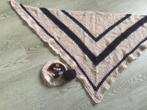 Omslagdoek kid mohair gehaakt nld 2 & baby alpaca wol, Ophalen of Verzenden, Nieuw, Maat 46/48 (XL) of groter, Sjaal