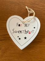 Houten Hart Decoratie - Liefde, Huis en Inrichting, Woonaccessoires | Wanddecoraties, Ophalen of Verzenden, Zo goed als nieuw