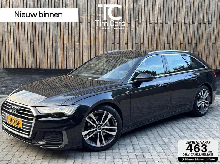 Audi A6 Avant 40 TFSI S edition Automaat | Cognac leer | LED, Auto's, Audi, Bedrijf, Te koop, A6, ABS, Achteruitrijcamera, Airbags