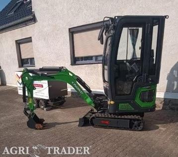 YAMA R10K – benzine minigraver, 3 bakken & 3 jr garantie beschikbaar voor biedingen