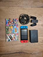 Nintendo Switch – Zeer goede staat + 3 populaire games, Spelcomputers en Games, Spelcomputers | Nintendo Switch, Met games, Ophalen of Verzenden