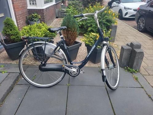 Gazelle Orange damesfiets met vering + 7 Nexus versnellingen, Fietsen en Brommers, Fietsen | Dames | Omafietsen, Gebruikt, 53 tot 56 cm