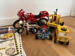 5 Lego technic sets: 8810, 8422, 8040 (pneumatic), 8020,1972, Ophalen of Verzenden, Gebruikt