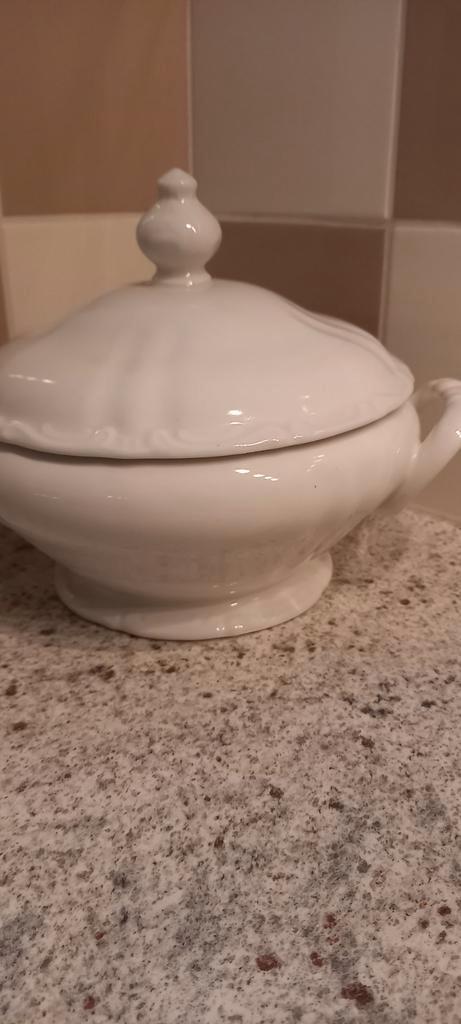 Vintage Soepterrine Pontesa Chinamoda - Spanje, Huis en Inrichting, Keuken | Servies, Gebruikt, Kom(men), Overige stijlen, Aardewerk