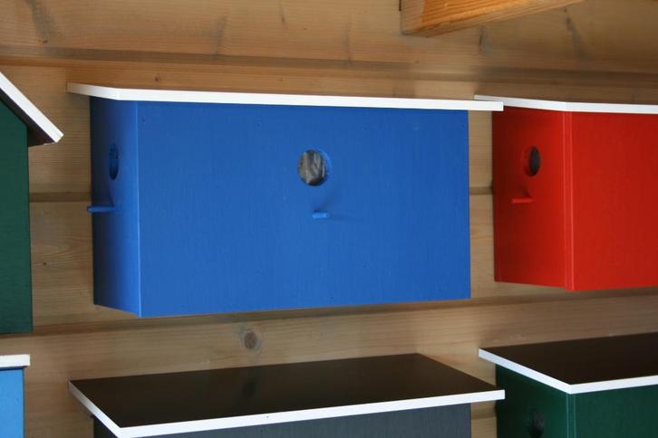 Houten mussenkast – mussenkasten - vogelhuisjes, Tuin en Terras, Vogelhuisjes en Vogelbaden, Nieuw, Ophalen of Verzenden