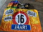 16 Jaar Feestversiering, Ophalen of Verzenden, Nieuw, Versiering, Verjaardag