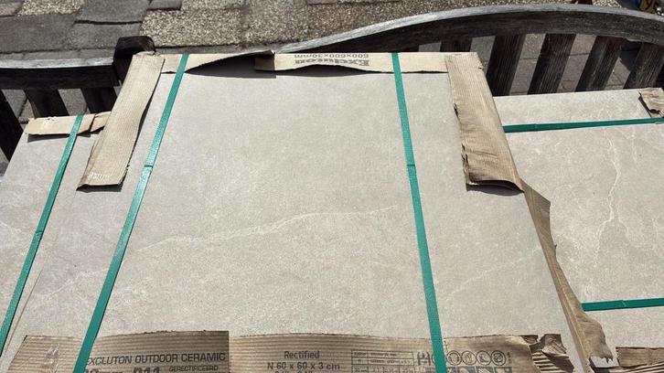 Keramische terras tegels, Tuin en Terras, Tegels en Klinkers, Nieuw, Terrastegels, Keramiek, 5 tot 10 m², Ophalen