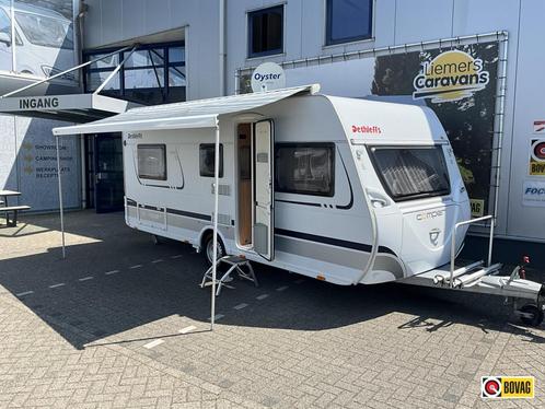 Dethleffs Camper 510 V ENKELE BEDDEN-MOVER-AIRCO, Caravans en Kamperen, Caravans, Bedrijf, tot en met 4, 1000 - 1250 kg, Rondzit