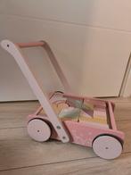 Little Dutch Blokkenkar, Kinderen en Baby's, Speelgoed | Houten speelgoed, Ophalen of Verzenden, Gebruikt, Duw- of Trekspeelgoed