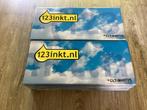 2x 123.inkt Laser toner cartridge, Computers en Software, Printerbenodigdheden, Ophalen of Verzenden, Nieuw