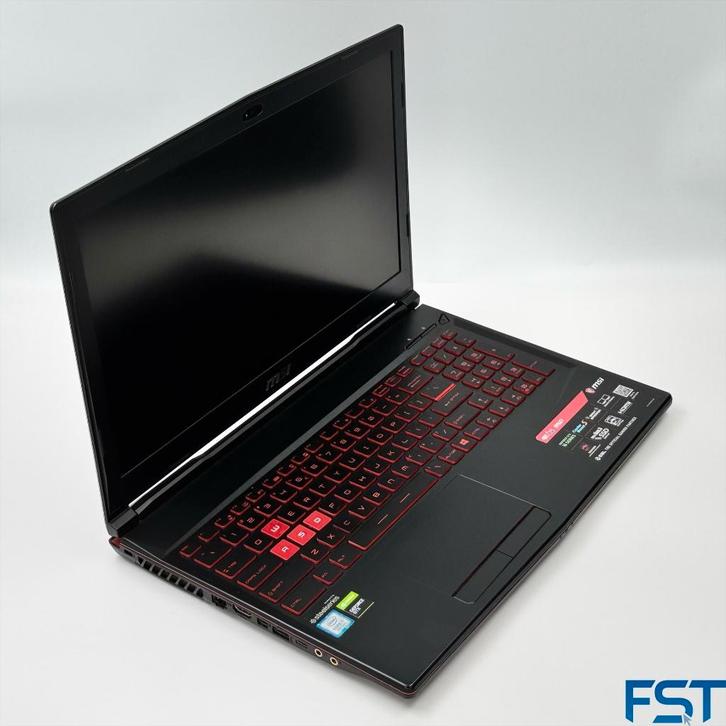 MSI GL63 15.6" | i7 | 16GB | 256GB+1TB | GTX1660Ti | W11, Computers en Software, Windows Laptops, Refurbished, 15 inch, HDD, SSD