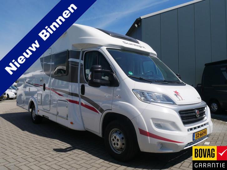 Sunlight T 67 Hefbed, Lengtebedden, XXL Garage, Fiat, Caravans en Kamperen, Campers, Bedrijf, tot en met 4, Half-integraal, Sunlight