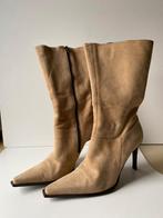Cristian leren laarzen maat 39, Hoge laarzen, Verzenden, Beige, Cristian