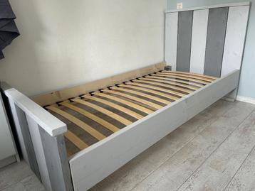 bed- Lattenboden en z.g.a.n. matras (90x200) van BeterBed