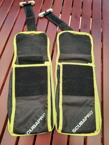 Scubapro Loodpockets 2 stuks   beschikbaar voor biedingen