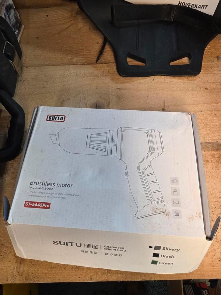 SUITU Kruimeldief - Nieuw in doos!, Witgoed en Apparatuur, Stofzuigers, Nieuw, Kruimeldief, Minder dan 1200 watt, Reservoir, Ophalen of Verzenden