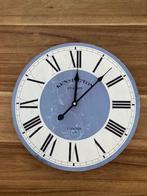 Klok Kensington, Huis en Inrichting, Woonaccessoires | Klokken, Ophalen, Gebruikt, Analoog, Wandklok