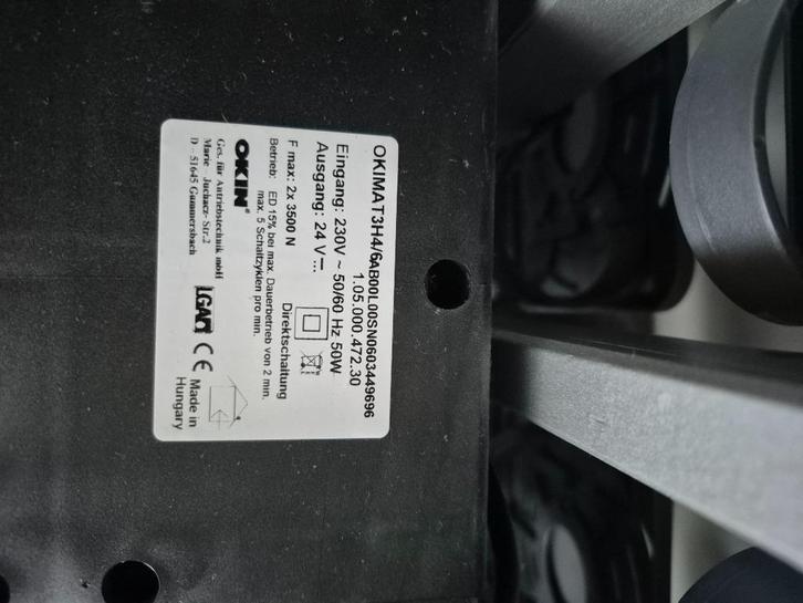 Auping electrisch verstelbare bodems, Huis en Inrichting, Slaapkamer | Matrassen en Bedbodems, Zo goed als nieuw, Bedbodem, 80 cm