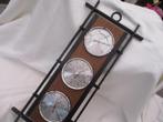 Vintage Weerstation met Smeedijzer,v.a 20,00e, Ophalen of Verzenden, Gebruikt, Weerstation