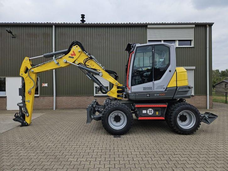 Wacker Neuson EW100-2, Zakelijke goederen, Machines en Bouw | Kranen en Graafmachines, Graafmachine