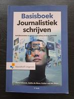 Basisboek Journalistiek schrijven ISBN 9789001875138, Ophalen of Verzenden, Alpha, Zo goed als nieuw, HBO