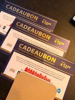 3 cadeaubonnen Hollandse huisjes-kersthanger Postcodeloterij, Tickets en Kaartjes, Eén persoon