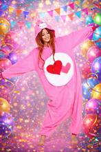 Roze Troetelberenpak Kimu - Carnaval - Maat S/M, Kleding | Dames, Carnavalskleding en Feestkleding, Carnaval, Ophalen of Verzenden