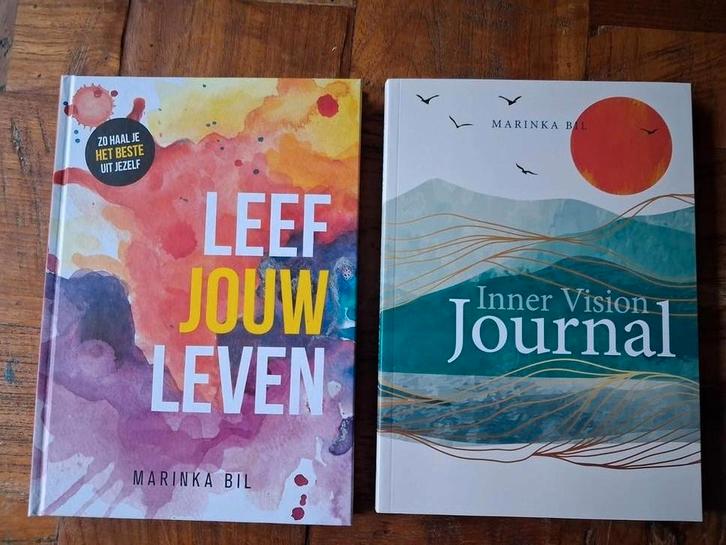 Leef Jouw Leven & Inner Vision Journal - Marinka Bil, Boeken, Psychologie, Nieuw, Overige onderwerpen, Ophalen of Verzenden