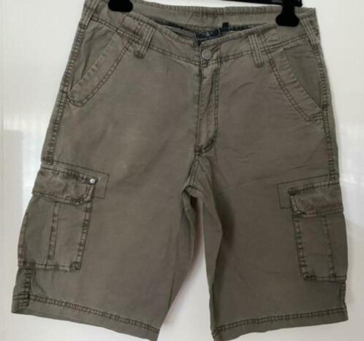 Human Nature pantalon maat S, Kleding | Heren, Broeken en Pantalons, Zo goed als nieuw, Maat 46 (S) of kleiner, Groen, Ophalen of Verzenden