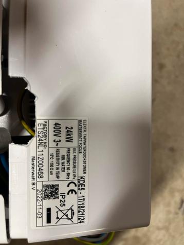 Masterwatt 24 kw doorstroomboiler beschikbaar voor biedingen