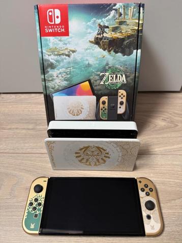 Nintendo Switch OLED Zelda Tears of the Kingdom limited edit beschikbaar voor biedingen