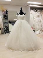 trouwjurk sale prinses bruidsjurk maat 32, 34, 36, Ophalen of Verzenden, Nieuw, Wit, Trouwjurk