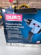 Duro Pneumatische Slagmoersleutel Set 16-delig, Ophalen of Verzenden