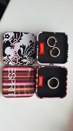 Zilveren Esprit ring en oorbellen set, Sieraden, Tassen en Uiterlijk, Oorbellen, Gebruikt, Ophalen of Verzenden, Zilver, Zilver