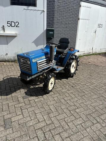 Iseki tu1400 mini tractor met frees beschikbaar voor biedingen