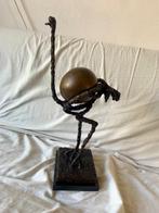 Bronzen Beeld Struisvogel Giacometti Gesigneerd Nummer, Ophalen of Verzenden